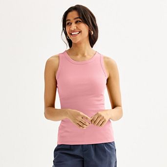 Women's Sonoma Goods For Life® High Neck Layering Tank Top
