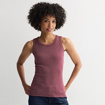 Women's Sonoma Goods For Life® High Neck Layering Tank Top