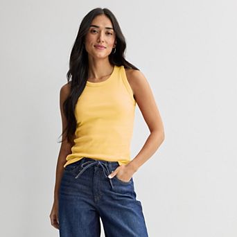 Women's Sonoma Goods For Life® High Neck Layering Tank Top