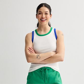 Women's Sonoma Goods For Life® High Neck Layering Tank Top