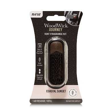 WoodWick Journey Coastal Sunset Car Vent Diffuser & Refill 2-piece Set