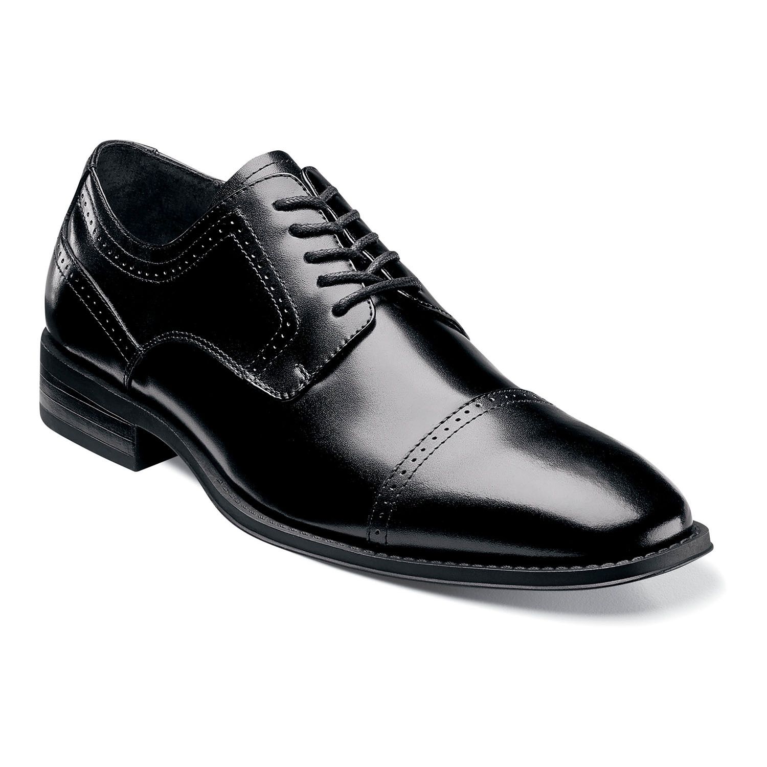 Мужские туфли Stacy Adams Waltham Leather Dress Shoes — фото 1