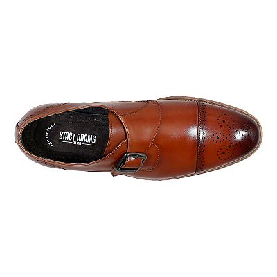 Stacy adams single monk strap shoes online