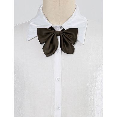Women's Pre-tied Bowknot Bowties Adjustable Bow Tie Adjustable Strap