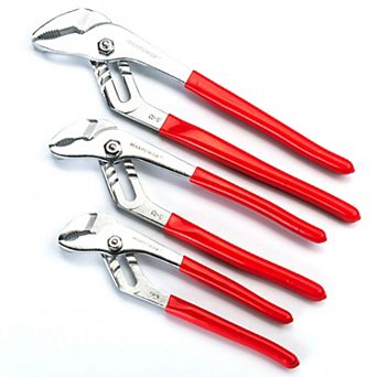 MAXPOWER Groove Joint Tongue and Groove Pliers Set (8 in 10 in 12.5in), 3 pc