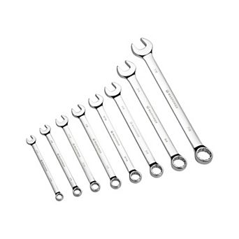 MAXPOWER Combination Wrench Set (5/16 in - 7/8in), SAE, 8 pc