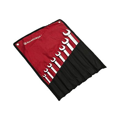 MAXPOWER Combination Wrench Set (5/16in - 7/8in), SAE, 8PCS