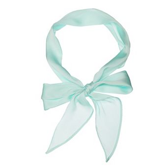 Women's Plain Pure Skinny Scarf Scarves Long Neckerchief Hair Band