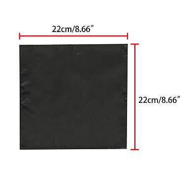 Men's Pocket Square Solid Color Handkerchiefs Self-folded