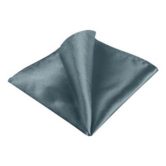 Men's Pocket Square Solid Color Handkerchiefs Self-folded