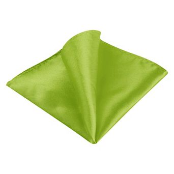 Men's Pocket Square Solid Color Handkerchiefs Self-folded