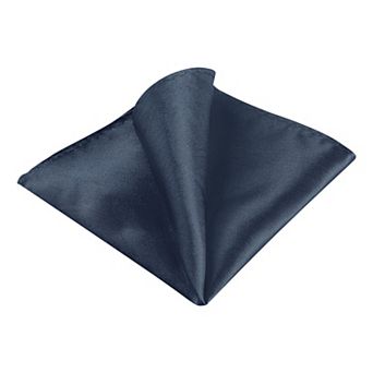 Men's Pocket Square Solid Color Handkerchiefs Self-folded