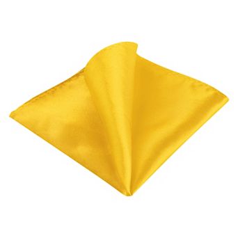 Men's Pocket Square Solid Color Handkerchiefs Self-folded