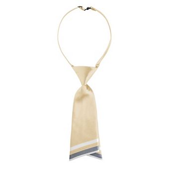 Women's Pre-tied Bowtie Uniform Necktie Adjustable Strap Striped Tie