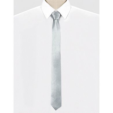 Men's Self-tied Pure Adjustable Necktie Decor Skinny Tie