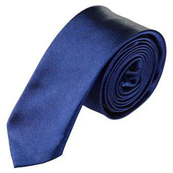 Men's Self-Tied Pure Adjustable Necktie Decor Skinny Tie