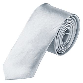 Men's Self-tied Pure Adjustable Necktie Decor Skinny Tie