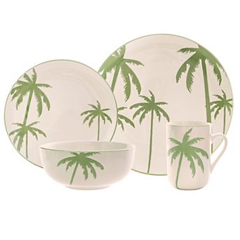 Baum Palms 16 pc Dinnerware Set