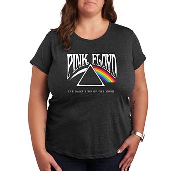 Plus Size Pink Floyd DSOTM Graphic Tee