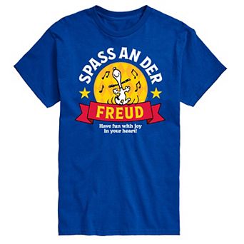 Big & Tall Peanuts Spass An Der Freud Graphic Tee