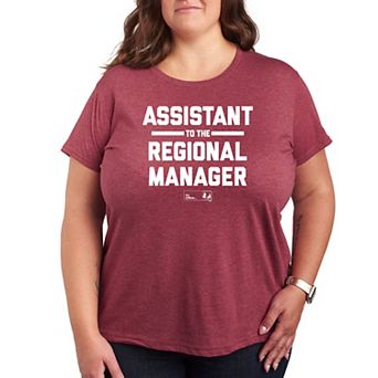 Plus Size The Office Assistant To The Regional Manager Tee