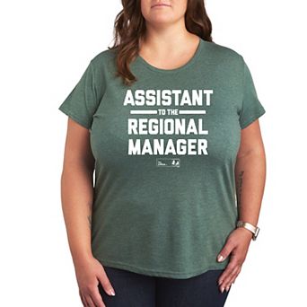 Plus Size The Office Assistant To The Regional Manager Tee