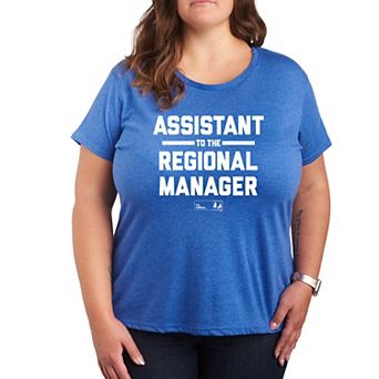 Plus Size The Office Assistant To The Regional Manager Tee