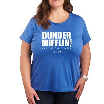 Plus Size The Office Dunder Mifflin Logo Tee