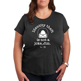 Plus Size The Office Identity Theft Tee
