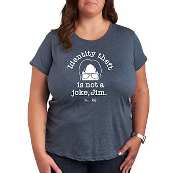 Plus Size The Office Identity Theft Tee