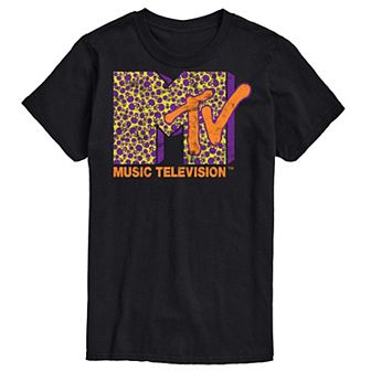 Big & Tall MTV Halloween Skull Logo Graphic Tee