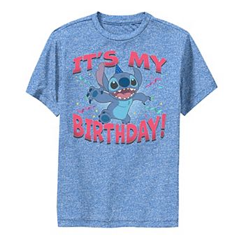 Disney's Lilo & Stitch Boys 6-20 It's My Birthday Stitch Graphic Tee