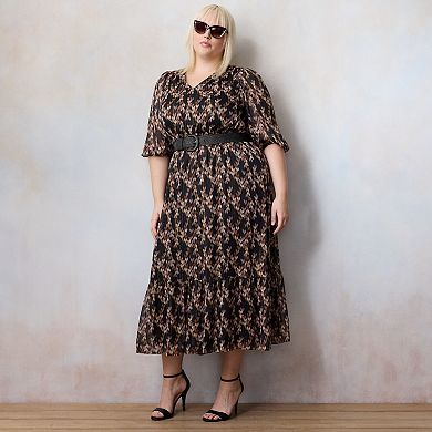Plus Size LC Lauren Conrad Flowy Maxi Dress
