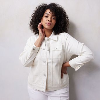 Plus Size LC Lauren Conrad New Core Denim Jacket