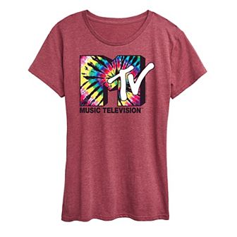 Women's MTV Tie Dye Logo Graphic Tee