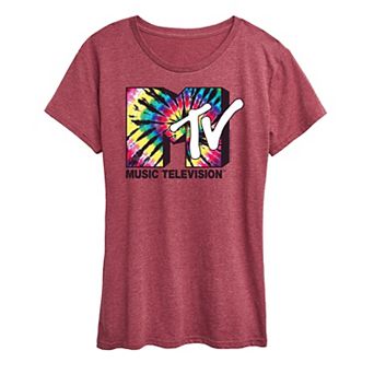 Women's MTV Tie Dye Logo Graphic Tee