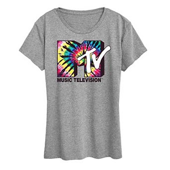 Women's MTV Tie Dye Logo Graphic Tee