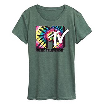 Women's MTV Tie Dye Logo Graphic Tee