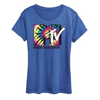 Women's MTV Tie Dye Logo Graphic Tee