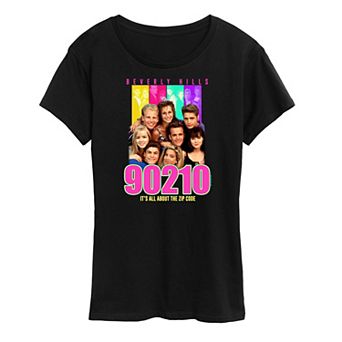 Women's 90210 Characters Group Graphic Tee