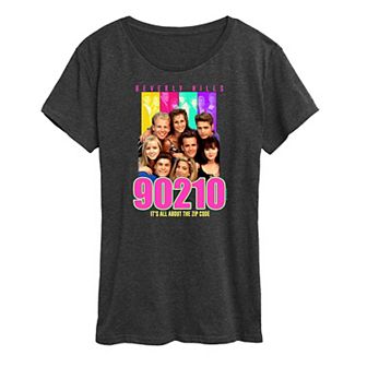 Women's 90210 Characters Group Graphic Tee