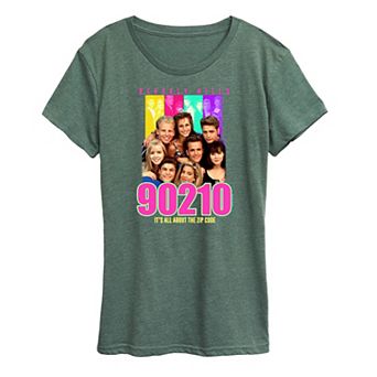 Women's 90210 Characters Group Graphic Tee