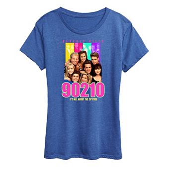 Women's 90210 Characters Group Graphic Tee