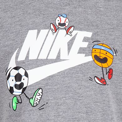 Boys 4-7 Nike Nikemoji Character Short Sleeve Graphic Tee