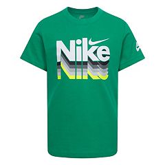 NIKE Sportswear Outdoor Boys Tee - TEAL GREEN