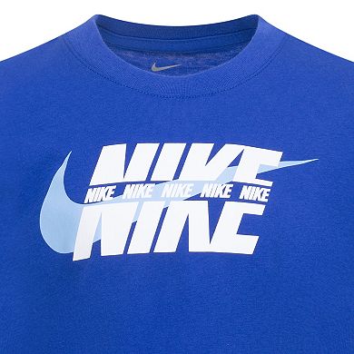 Boys 4-7 Nike Logo Split Block T-shirt
