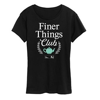 Women's The Office Finer Things Club Graphic Tee
