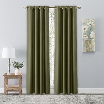 Glasgow Grommet Patio Panel w/Wand