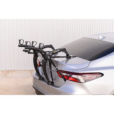 Saris Bones EX Trunk Bike Rack, Bike Rack for Car and SUV, 2 Bikes - Black