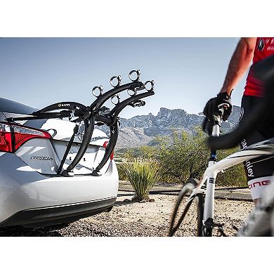 Saris Bones Trunk Bike Rack, Bike Rack for Car and SUV, 3-Bikes - 3 Bikes